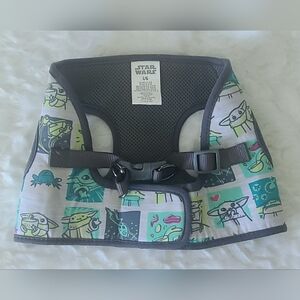 NWOT- Disney Tails - Pet Comfort Harness Star Wars Baby Yoda, Sz Large